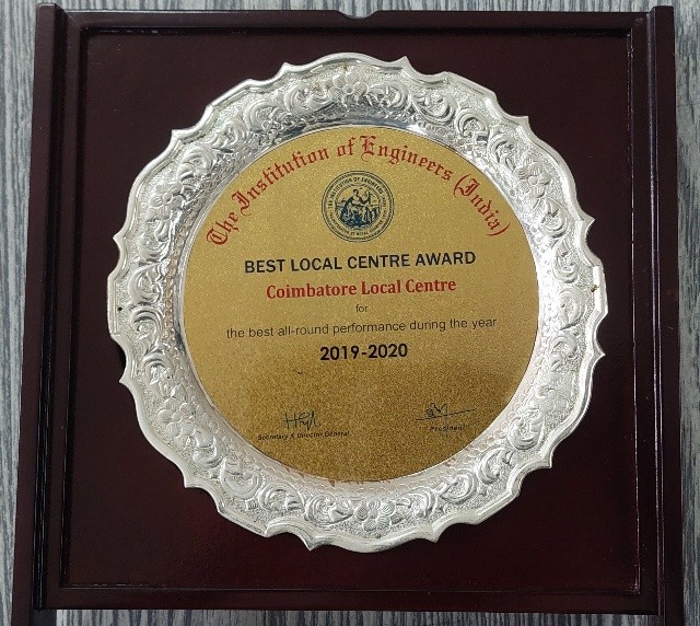 IEI Coimbatore recognition